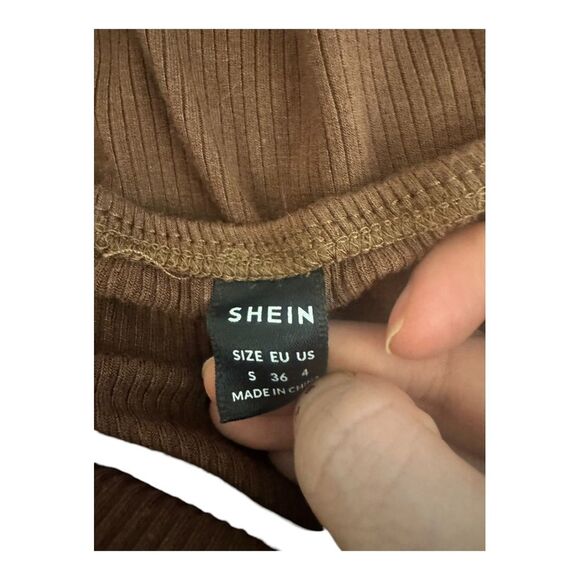 SHEIN SZ S Cut Out Detail Halter Neck Bodycon Dress - Picture 5 of 5